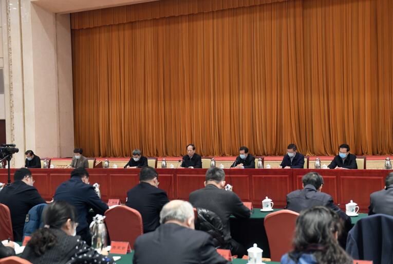 2月，中央統戰部分3期舉辦學習貫徹黨的二十大精神局處級干部輪訓班。圖為開班式。