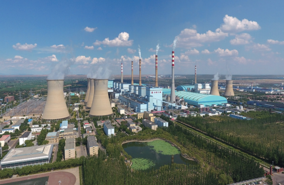 世界在役最大火力發電廠—大唐托克托發電公司。