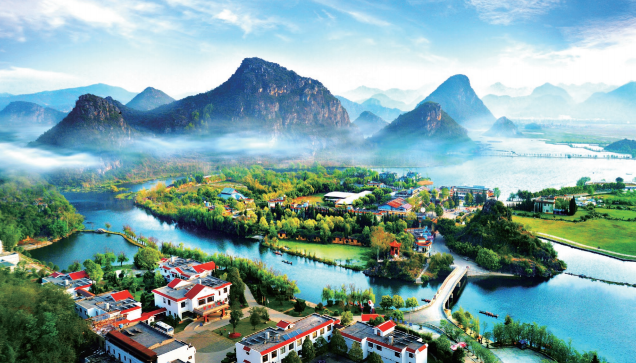 丘北普者黑5A級旅游景區。