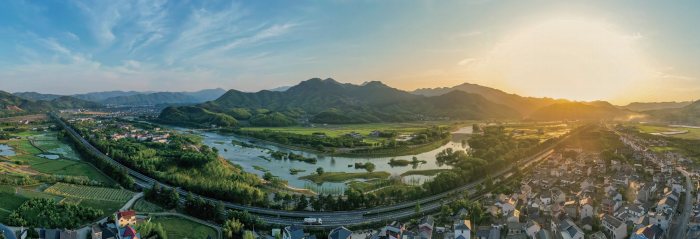 國家幸福河湖建設項目—浙江省靈山港。