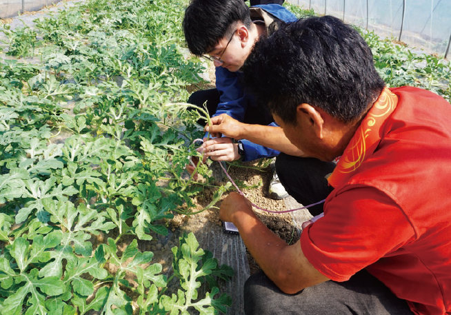 人民日報社青年編輯記者參加駐村實踐鍛煉。