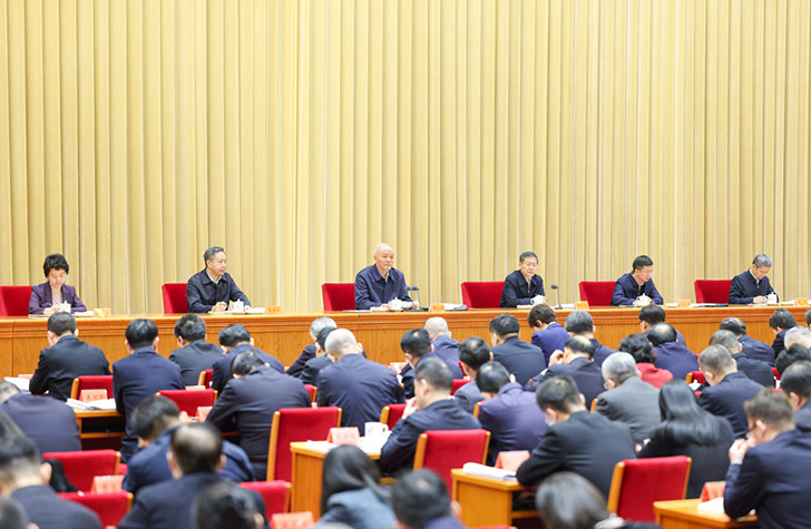 中央和國家機關黨的工作暨紀檢工作會議在京召開 蔡奇出席并講話
